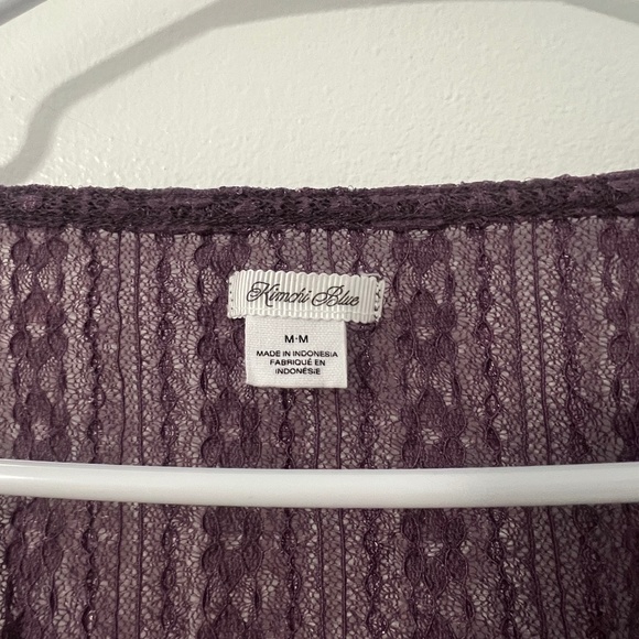 Urban Outfitters Purple Lace Shirt - Picture 4 of 4